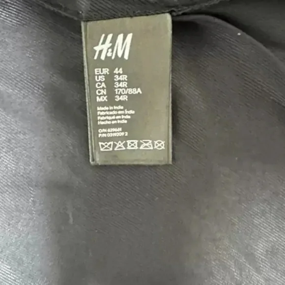 Balmain X H&M Embroidered Jacket Size US 34R XS - Picture 6 of 8